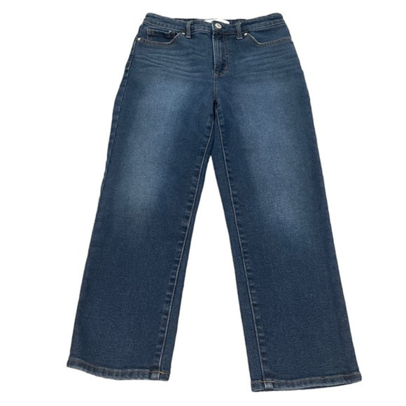 Vintage America High Rise Straight Crop Jeans 4/27 - Picture 1 of 8